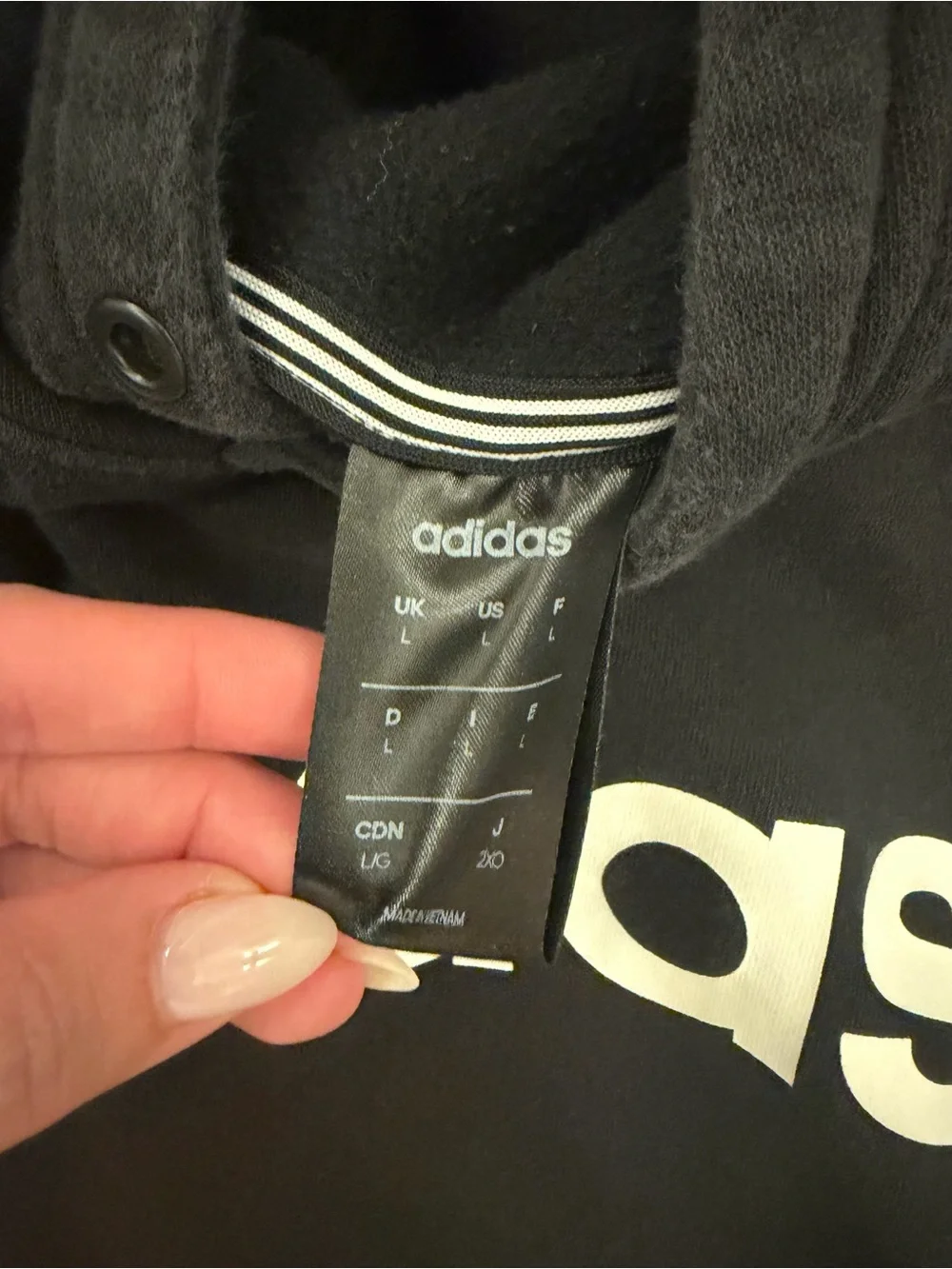 adidas men’s black